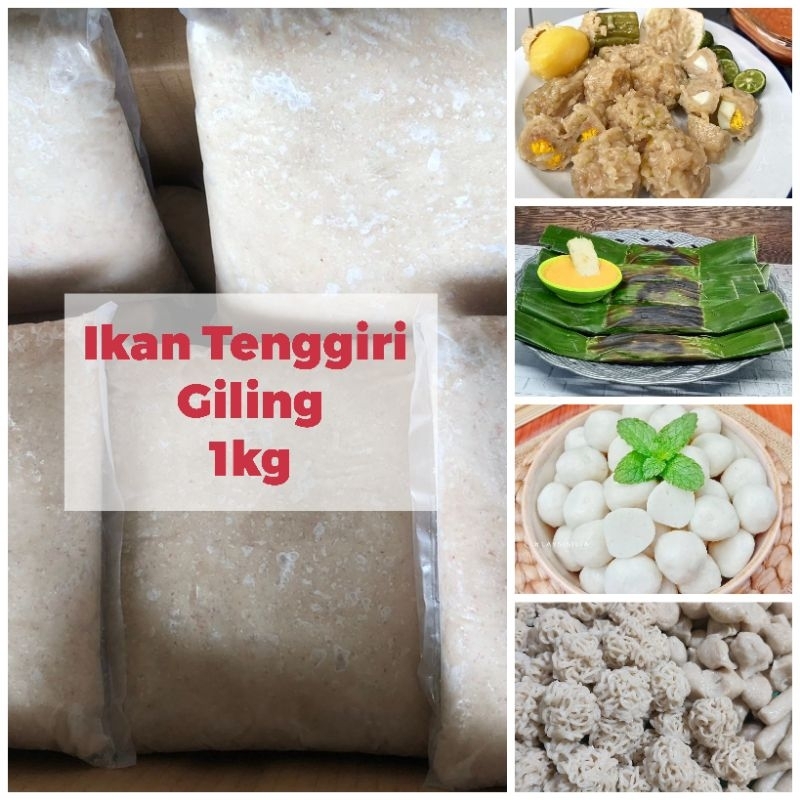 

ikan tenggiri giling 1kg