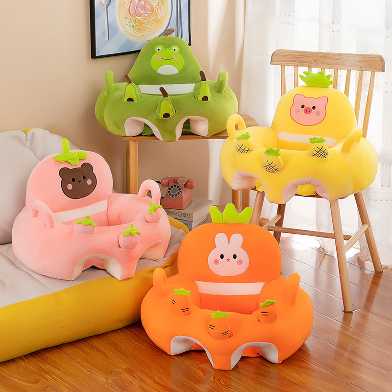 Sofa Anak Baby Karakter Belajar Duduk/ Perlengkapan Bantal Duduk Bayi Baru Lahir/kursi baby serbagun