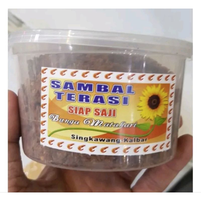 

Sambal teradi siap saji siap olah merk bunga matahari singkawang