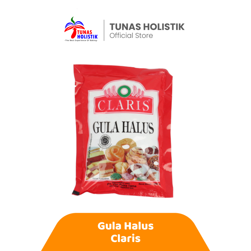 

Gula Halus Claris Merah 250g