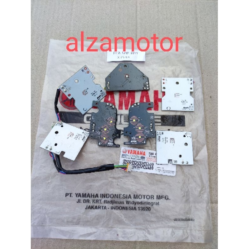 papan pcb led lampu depan yamaha xmax original