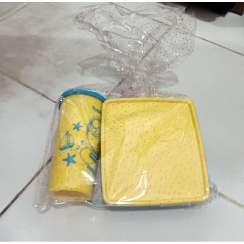 Paket bekal anak Happy days Tupperware
