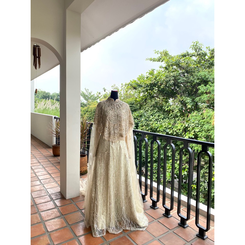 GAUN WEEDING PRELOVED AYUNG BERINDA