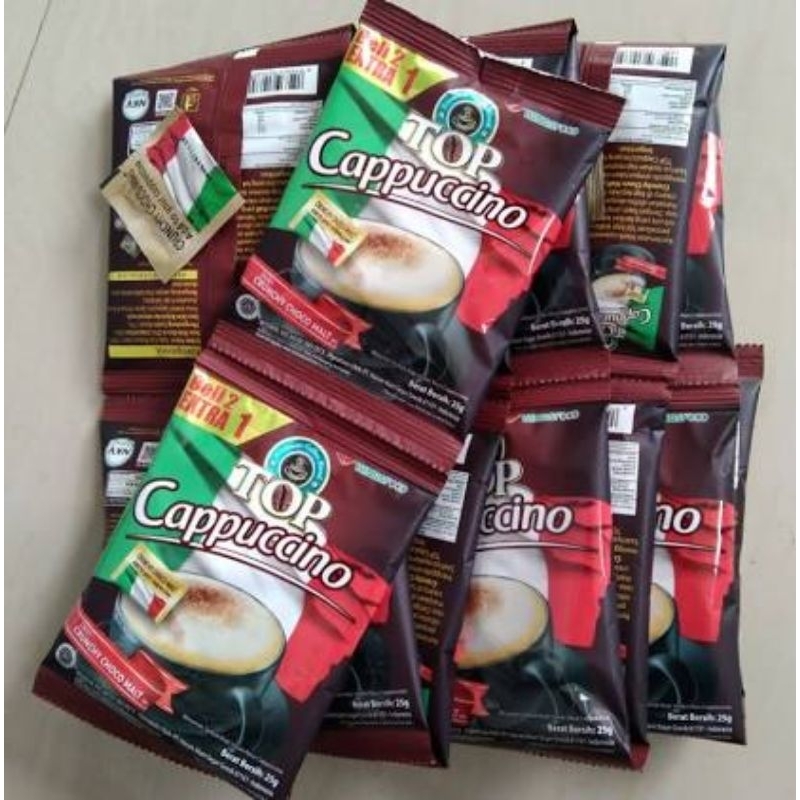 

Top Kopi Cappucino Kemasan Rentengan isi 10Pcs