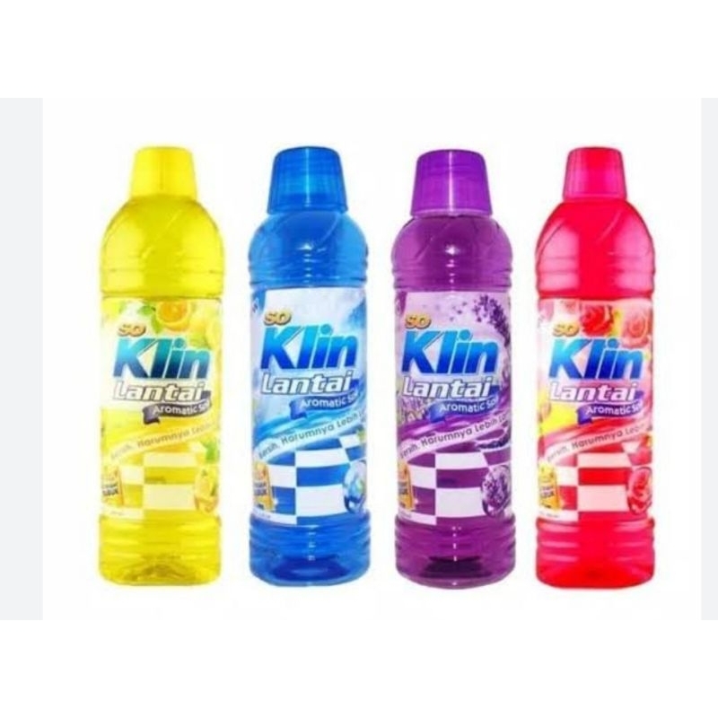 So klin lantai botol
