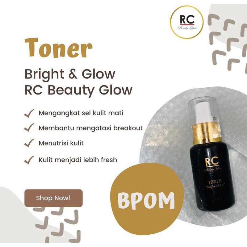 RC BEAUTY GLOW TONER BPOM