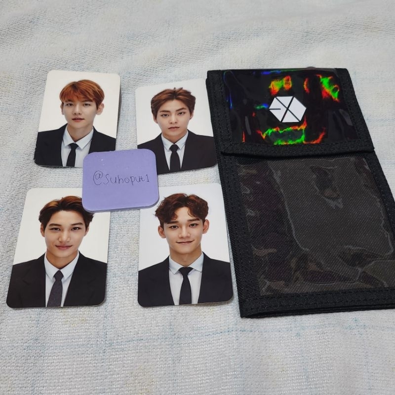 EXO Ticket Holder Tihol PC Kai Baekhyun Xiumin Chen
