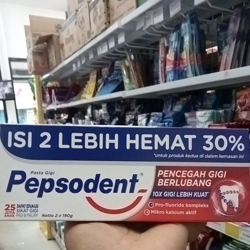 

Kardus Live Hadiah Pepsoden 190g x 2