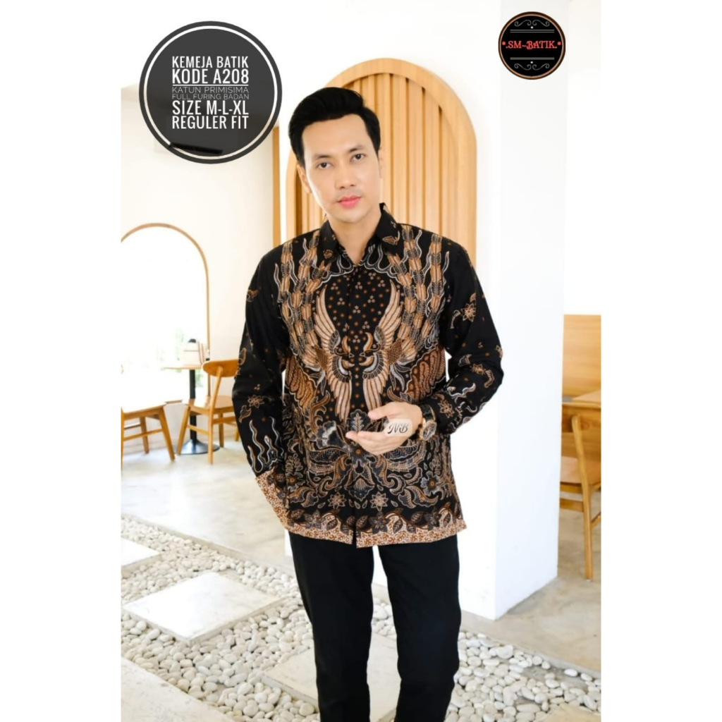 Kemeja Batik Lengan Panjang Adipati
