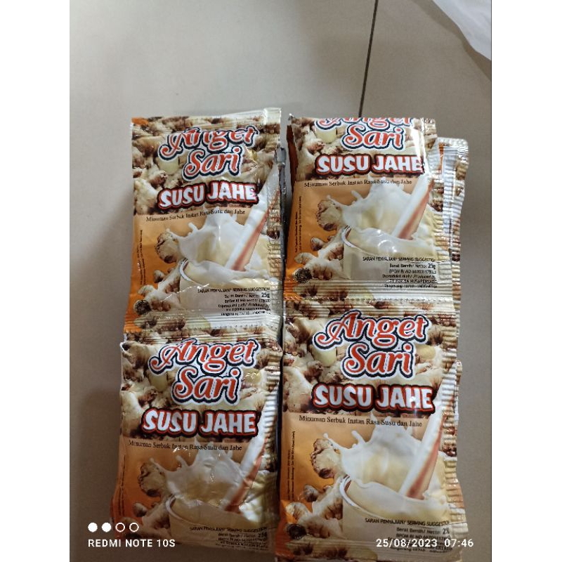 

anget sari susu jahe