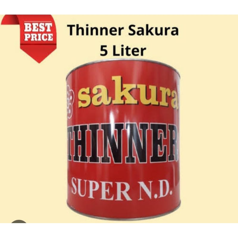 THINNER SAKURA MERAH  ND GALON