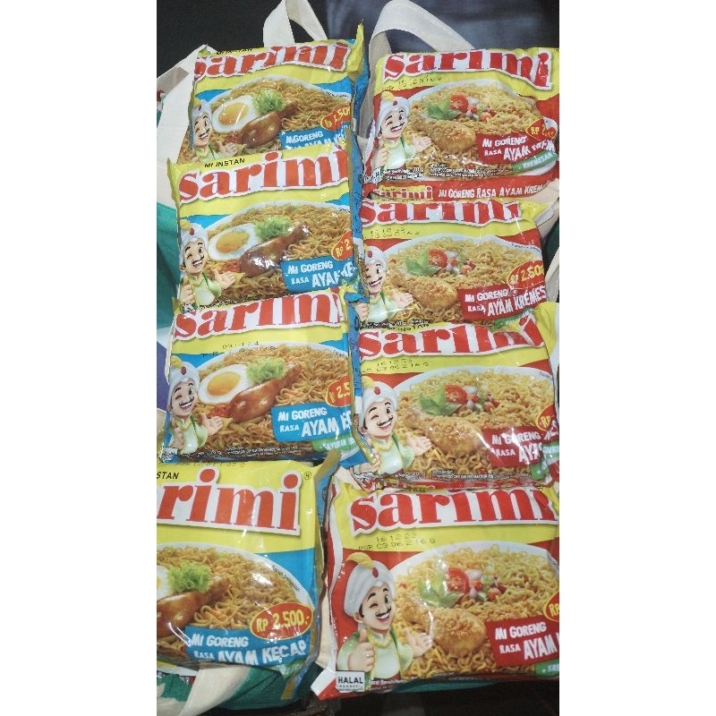 

sarimi goreng paket