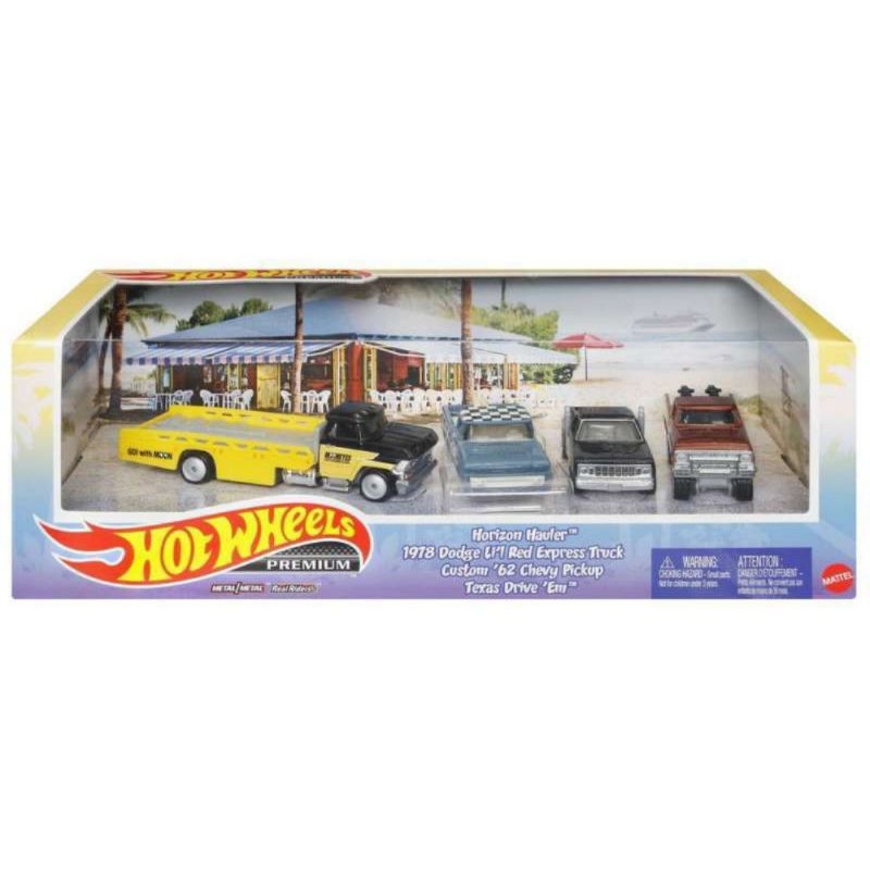 Hot Wheels Premium Horizon Hauler Set