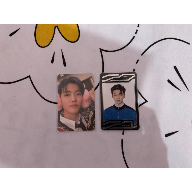 photocard jaemin universe/trading card