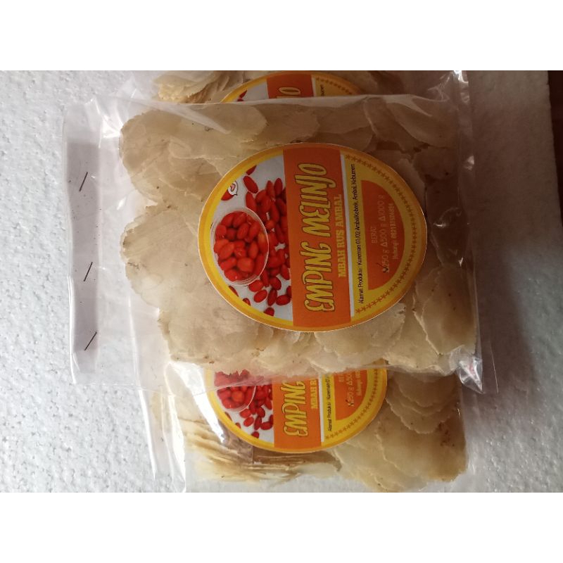 

EMPING MELINJO Dari Biji Melinjo Asli Berat 250g tinggal di goreng