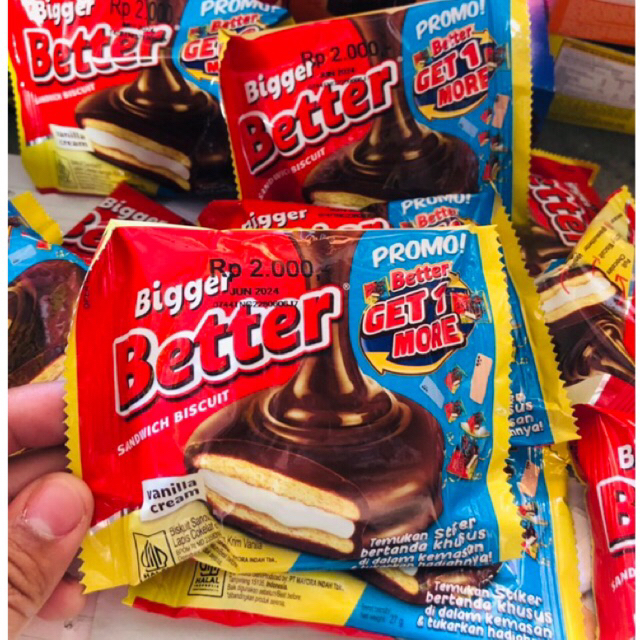 

Better Biscuit Sandwich ecer 1 pcs 27gr