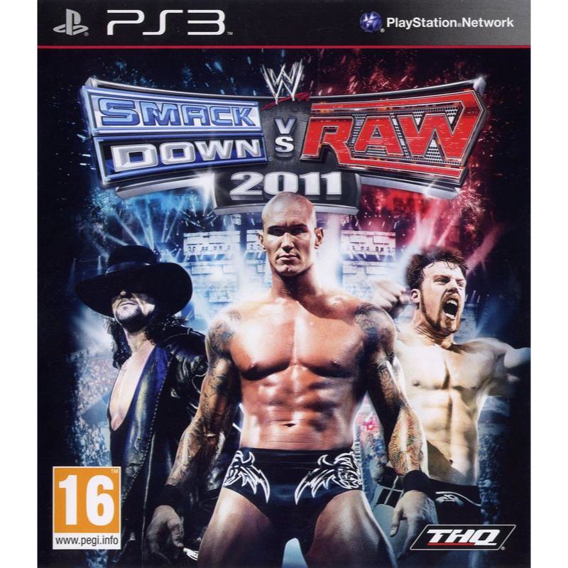 WWE SMACKDOWN VS RAW 2011 PS3 PKG HAN HEN OFW CFW