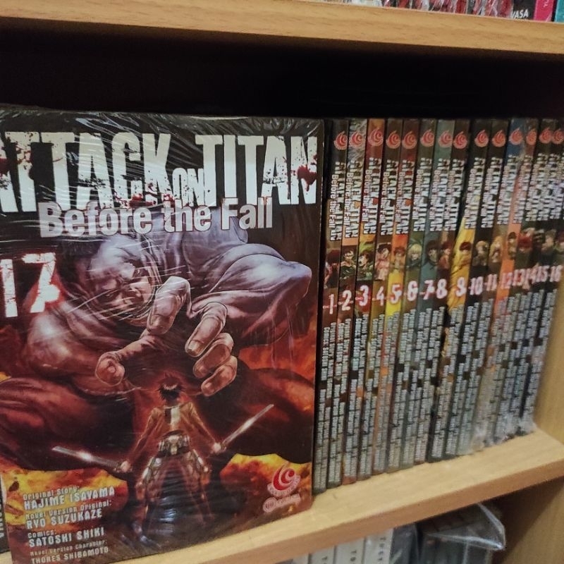 Komik Attack on Titan Before the Fall