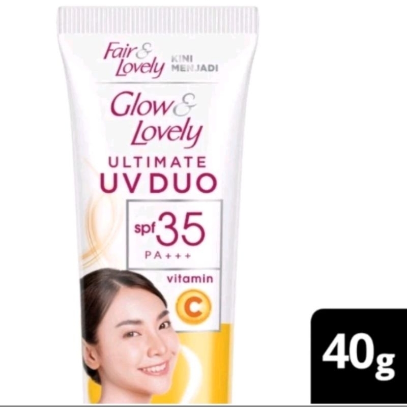 Fair & Lovely Ultimate UV Duo Cream VIT C Spf 35PA+++ 40g ( TANPA DUS )