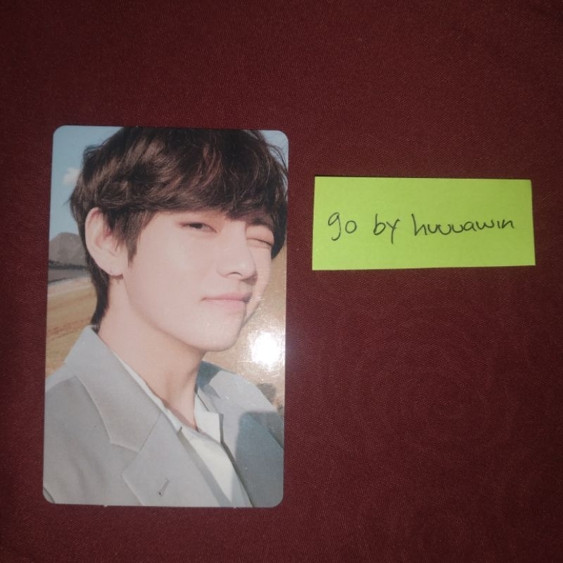 PHOTOCARD TAEHYUNG BTS LOVE YOURSELF