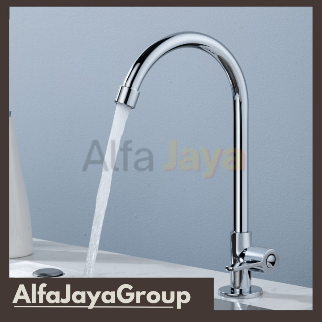 COD KRAN ANGSA WASTAFEL DAPUR DRAT BAWAH BAHAN STAINLESS STEEL TERMURAH