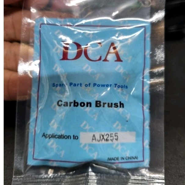CARBON BRUSH DCA AJX255 ARENG MESIN MITER SAW DCA AJX 255 ORIGINAL