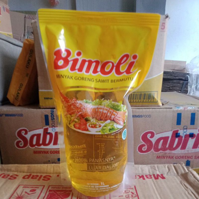 

Bimoli minyak goreng 1liter