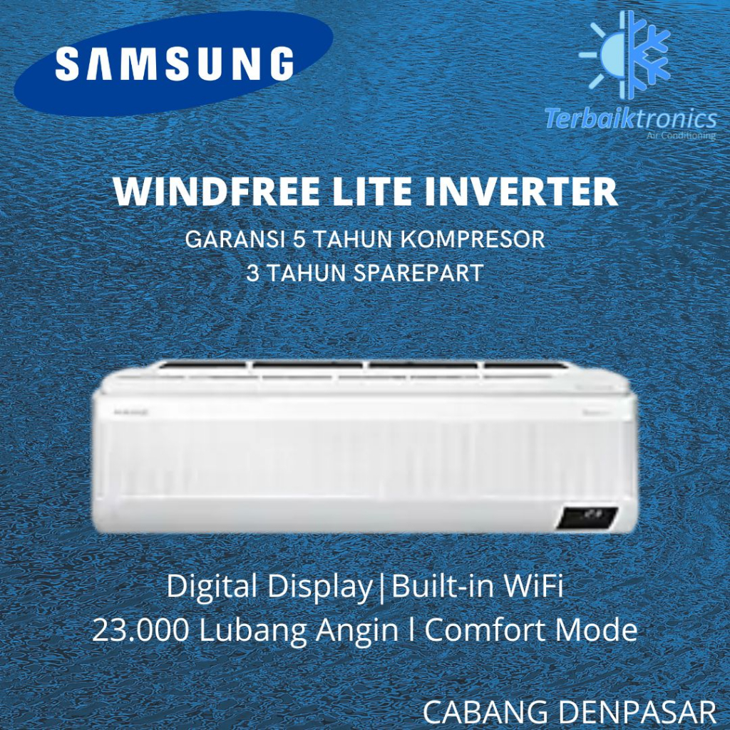 AC Samsung Windfree Lite Inverter 2 PK R32 AR18BYFAN / AR 18 BYFAN
