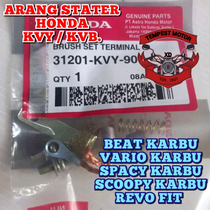 ARANG STATER BEAT KARBU ARANG DINAMO SETATER HONDA KVY COOL DINAMO STARTER SCOOPY KARBU SPACY