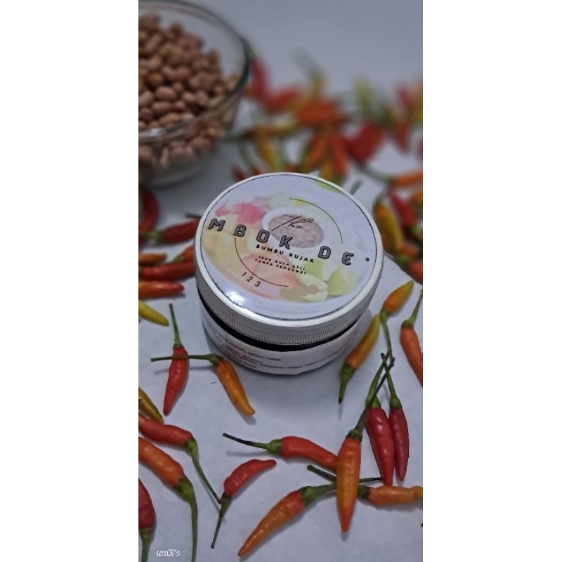 

Bumbu sambal rujak manis Mbok De' 350 gr