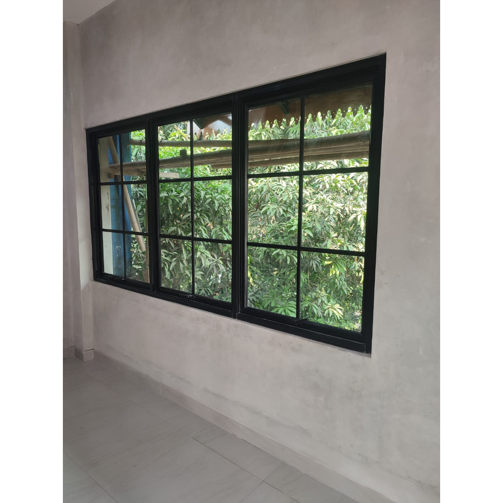 jendela aluminium 3daun