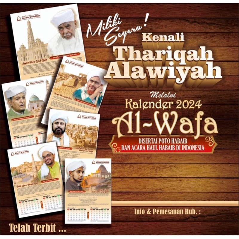 kalender alwafa 2024 || kalender habaib || kalender thoriqoh alawiyah