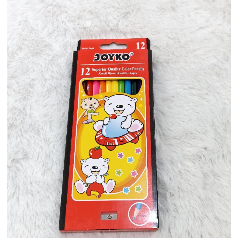 

PENSIL WARNA JOYKO CP-8Isi 12 warna Per1/ 14.500