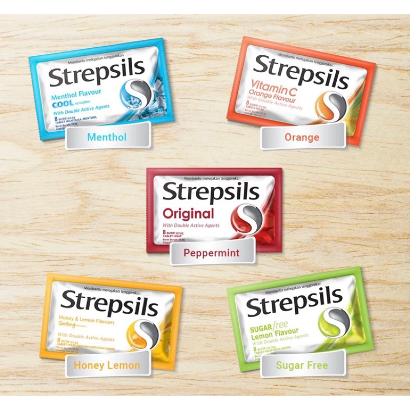 

STREPSILS Permen Pelega Tenggorokan