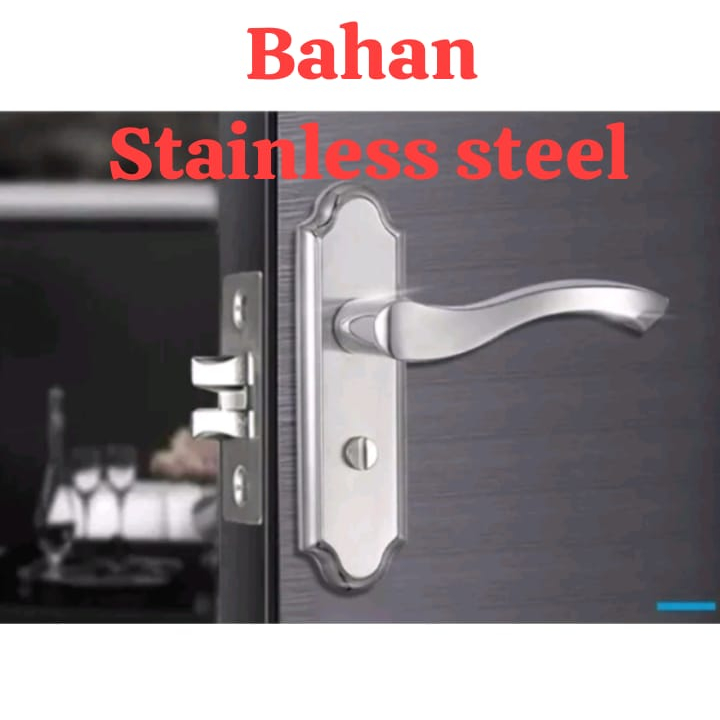 Kunci pintu kamar mandi B 1230 BU / Kunci Alumunium / Kunci pagar besi / handle pintu