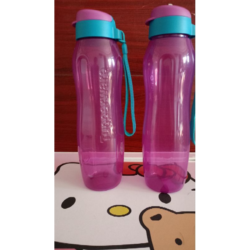 Eco botol minum 1 liter | Tupperware| botol minum | food grade |  botol 1 liter | warna ungu