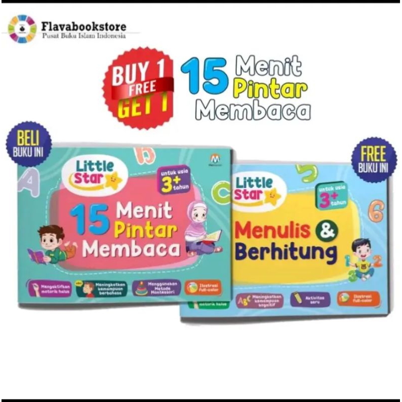 

15 MENIT PINTAR MEMBACA, MENULIS DAN BERHITUNG