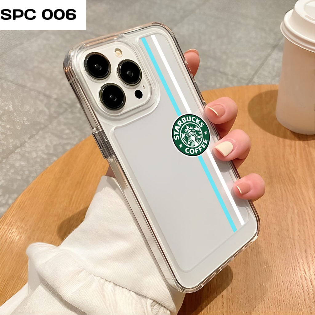 SOFT CASE MOTIF STARBUCKS FOR IPHONE 11 11 PRO 11 PRO MAX 12 12 MINI -BAD