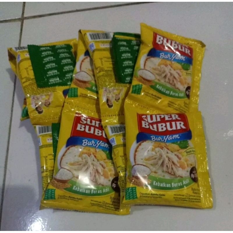

super bubur ayam renteng (10 sachet)