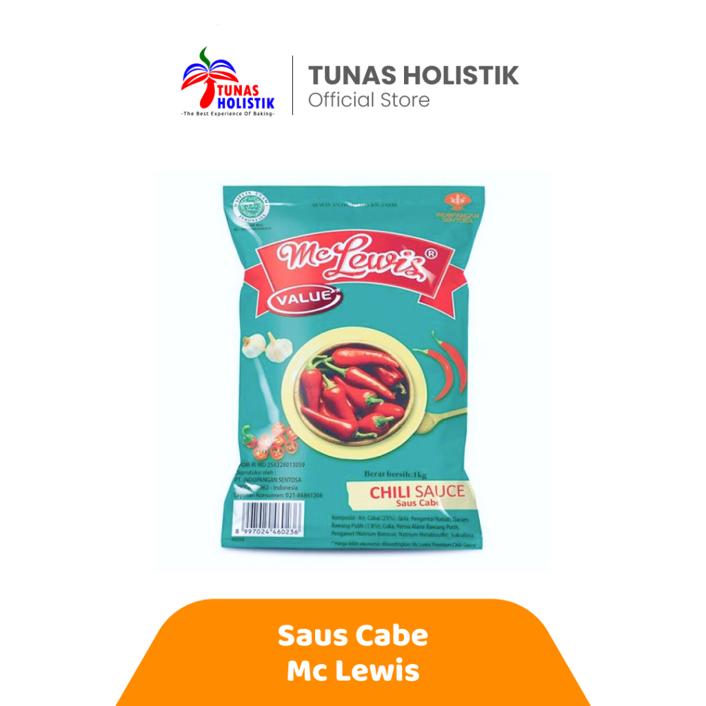 

Saus Cabe McLewis 1Kg