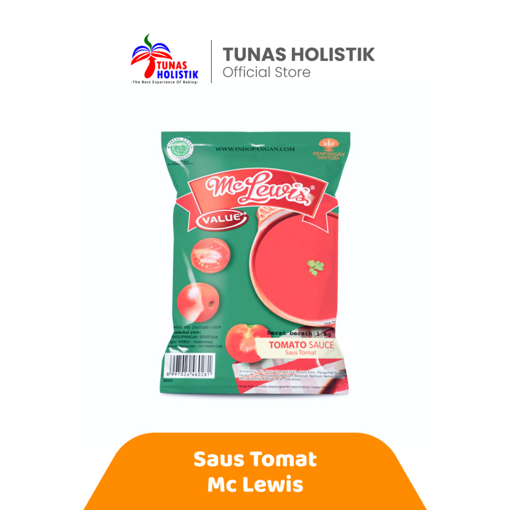 

Saus Tomat McLewis 1Kg