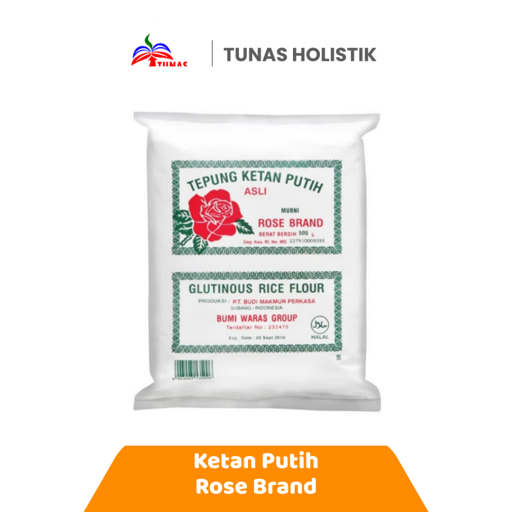 

Tepung Ketan Putih Rosebrand 500g