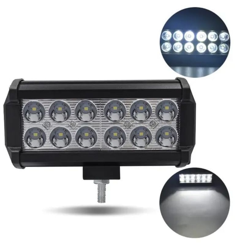 LAMPU TEMBAL SOROT LED CWL 12 MATA  PANJANG 36 watt UNIVERSAL MOTOR MOBIL