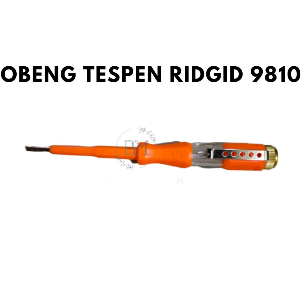 BerkM - OBENG MIN/SCREWDRIVER TESPEN/TEST PEN MS-18 VOLTAGE TESTER AC/DC kecil