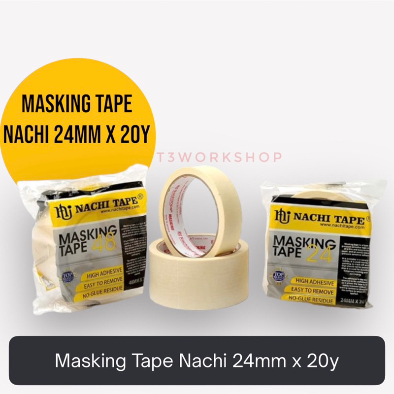 

masking tape nachi 24mm x 20yard 1inc
