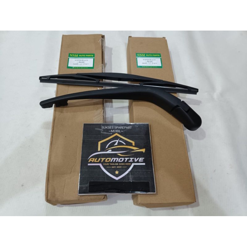 WIPER BLADE REAR HONDA BRIO/WIPER KACA MOBIL BELAKANG BRIO