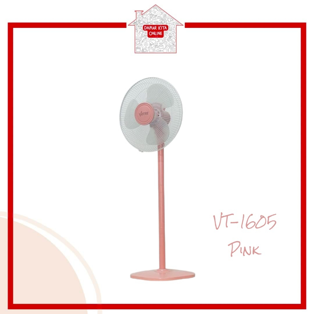 Kipas Angin Berdiri Advance VT 1605 1602 Stand Fan Votre 16 inch/Stand Fan Votre VT-1605 16 Inch/Adv