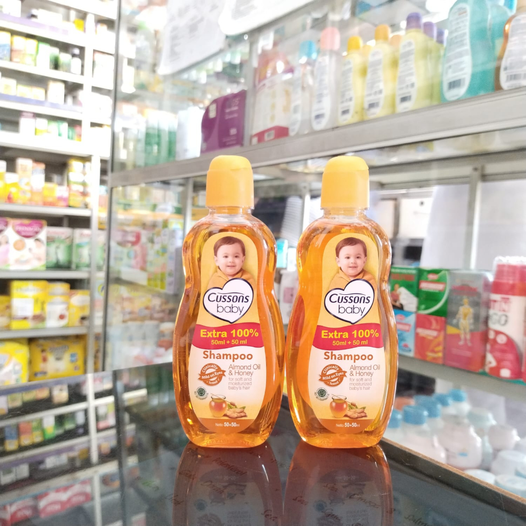 CUSSONS BABY  SHAMPOO 100 ML cussons shampo 50+50 cusson sampo