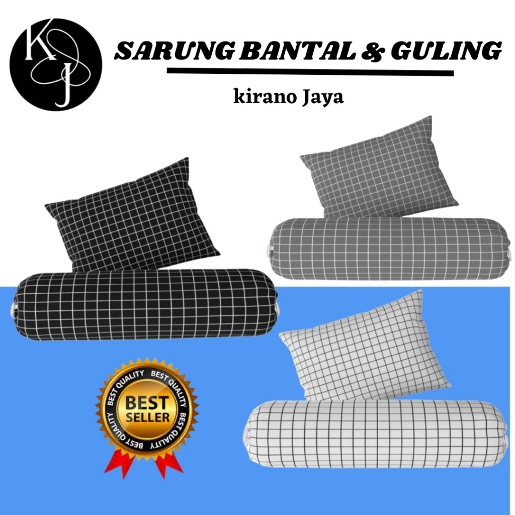 Sarung Bantal Sarung Guling Tidur - Cover Bantal Tidur