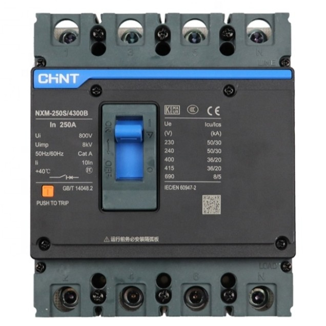 MCCB NXM-1000S 3P 1000A, 50kA